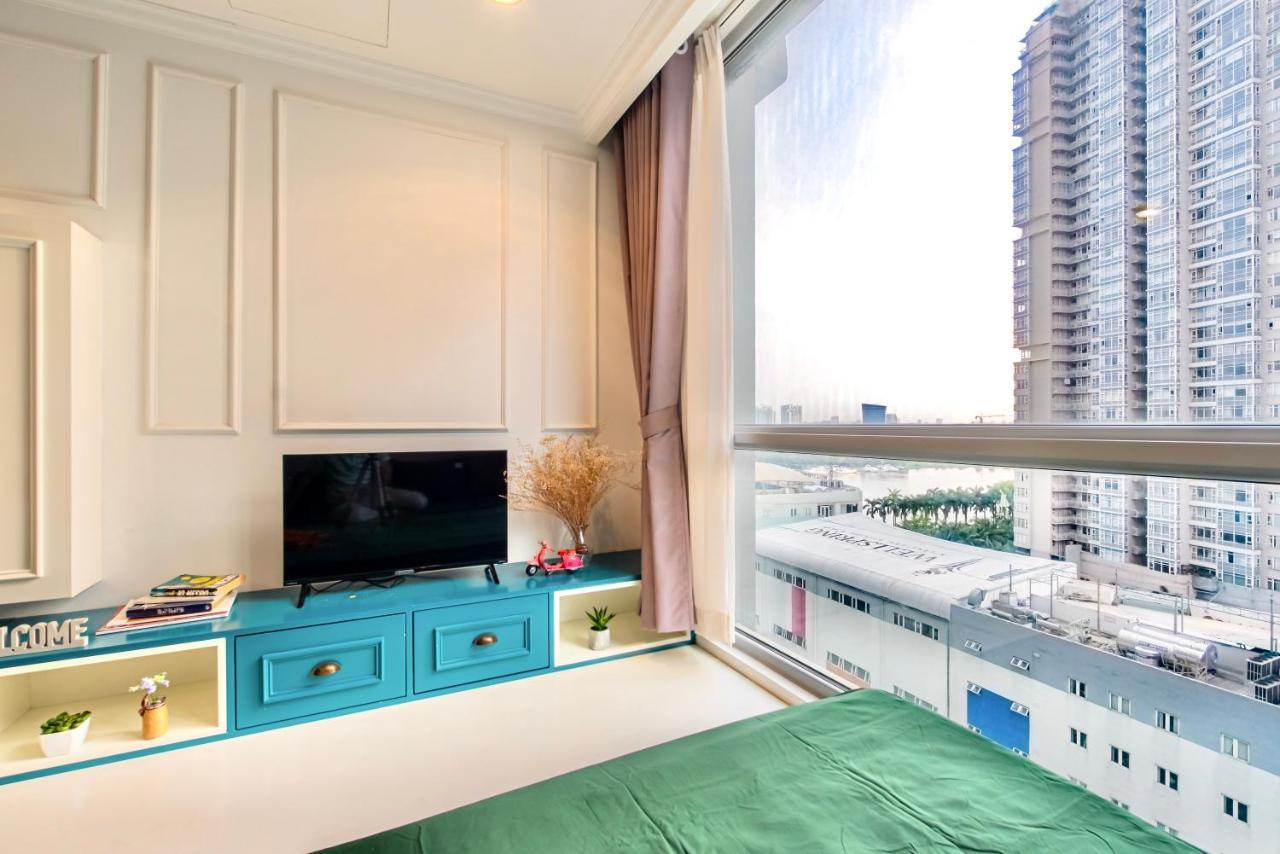 Moxy Hcmc Aparts - Vinhomes Central Park, Ice Rink Bandar Ho Chi Minh Luaran gambar